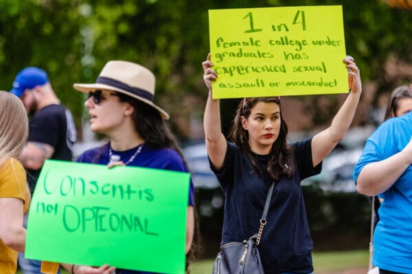 Project R.E.S.T. hosts Silent Protest in Downtown Spartanburg