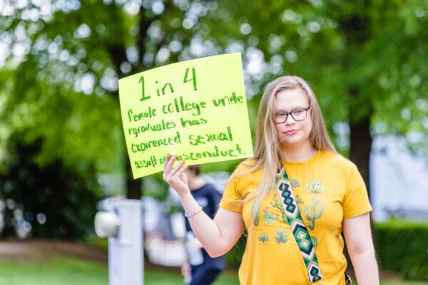 Project R.E.S.T. hosts Silent Protest in Downtown Spartanburg