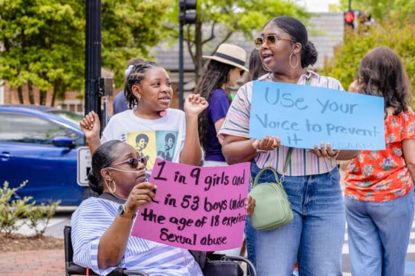 Project R.E.S.T. hosts Silent Protest in Downtown Spartanburg